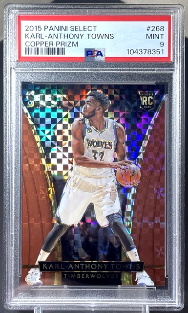2024-25 SELECT KARL-ANTHONY Towns Premier Silver Prizm #114