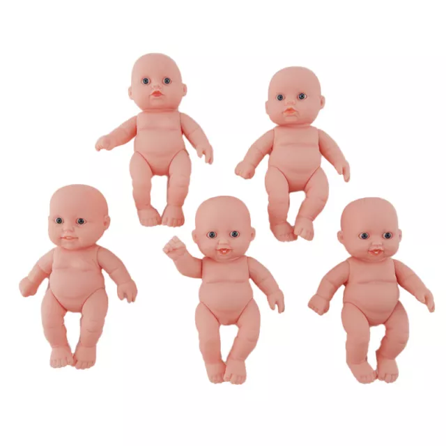 Bambola neonato realistica 12 cm vinile simulazione neonato modello giocattoli bambini regalo,