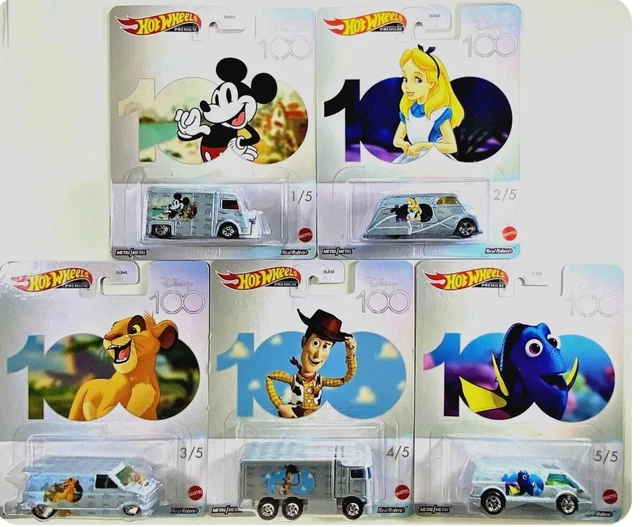 2023 HOT WHEELS Pop Culture Disney 100th Anniversary HIWAY HAULER SHIPS ...
