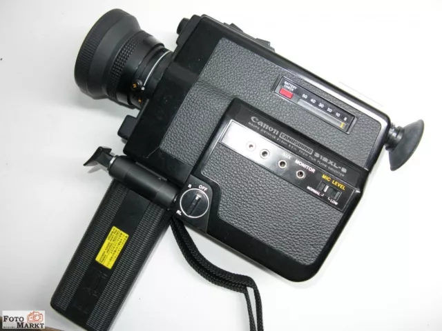 Canon Super 8 Filmkamera 312XL-S S8-Kassette Schmalfilm Objektiv  1,2/8,5-25,5