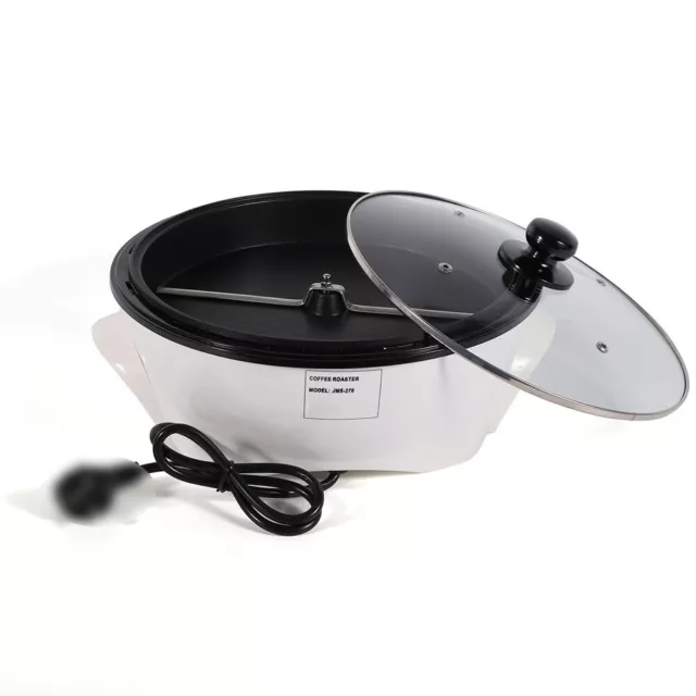 800W Household Electric Coffee Roaster Coffee Bean Roasting Baking Machine 110V