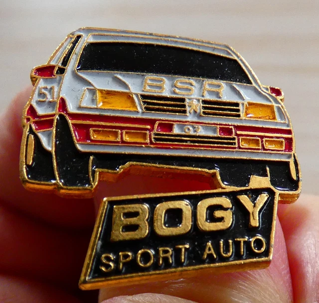 RARE PIN'S VOITURE RALLYE PEUGEOT 205 GTI PTS BEZIERS 34 KERGIP RACING RARE PIN'S VOITURE RALLYE PEUGEOT 205 GTI PTS BEZIERS 34 KERGIP RACING