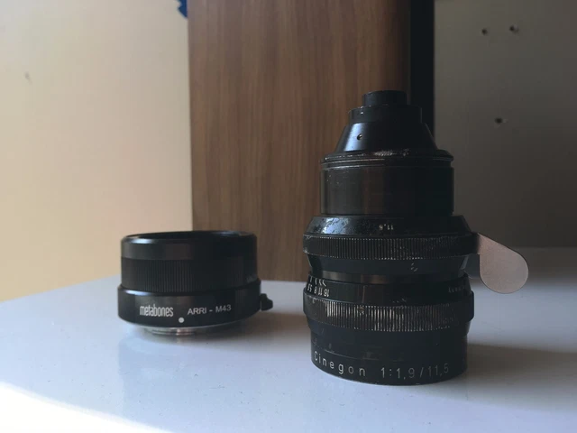 SCHNEIDER KREUZNACH CINEGON Prime 11.5mm F1.9 Arri STD Mount (With