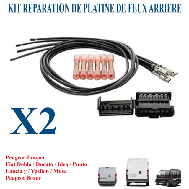 Kit Reparation Platine Porte-Ampoules Prevu Pour Jumper Boxer Ducato Iii
