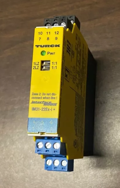 TURCK IM31-22EX-I 2 Channel Analogue Signal Transmitter with Analogue Output