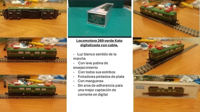 KATO 137-1302 LOCOMOTORA Renfe 269-092-3 escala N - digital EUR