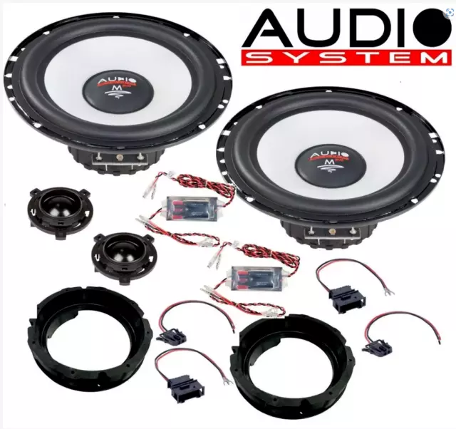 Coppia 2 casse AUDIO SYSTEM MFIT AUDI A4 B5  KIT 2 VIE PER AUDI A4 B5