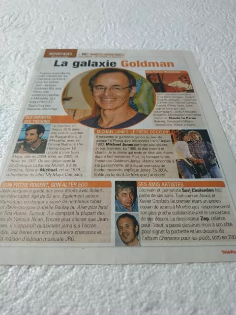 Coupures de presse Jean-Jacques Goldman clippings