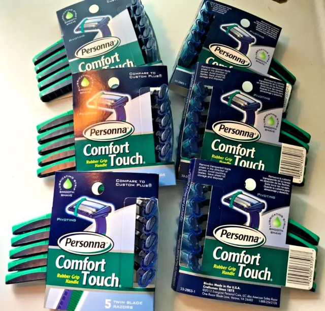 Afeitadora Desechable Comfort Touch 2 Hojas Doble Hombre Tira Lubricante Pivotante (30)