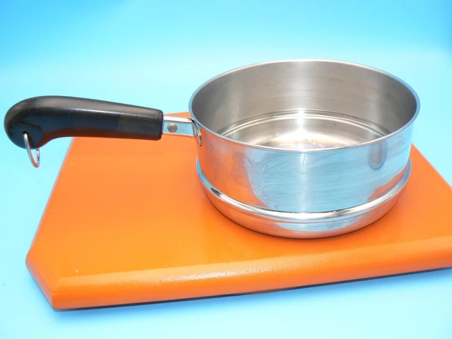 REVERE WARE Acero Inoxidable 2 y 3 Qt. Inserto de caldera doble. Fundición para cocinar