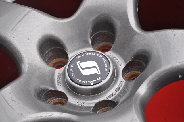 Nissan Genuine OEM Wheel Center Cap Set For BNR32 Skyline GT-R GTS - Part #40342-04U10 (Set Of 4)