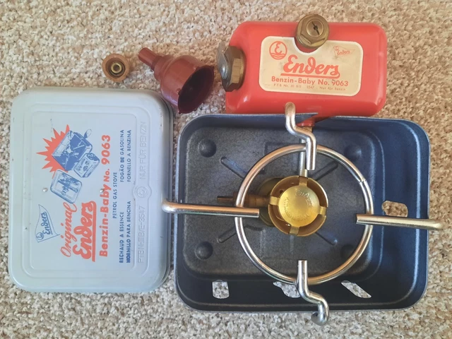 ENDERS BENZIN - Baby No. 9063 Gasoline Petrol Gas Camping Cooker Stove ...
