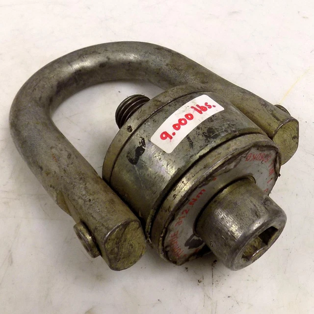 CROSBY SWIVEL HOIST RING 4200Kg 5:1 WLL 5250Kg 4:1 TORQUE 312Nm