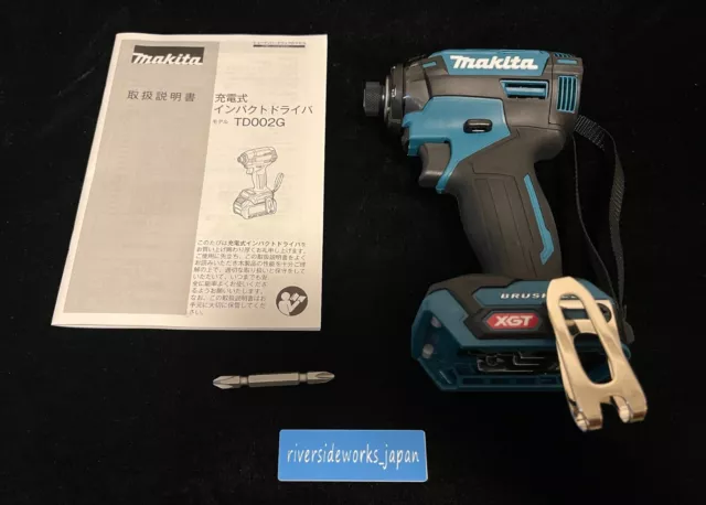 Makita TD002G Impact Driver TD002 GZ 40V max XGT Brushless Blue Tool Only New