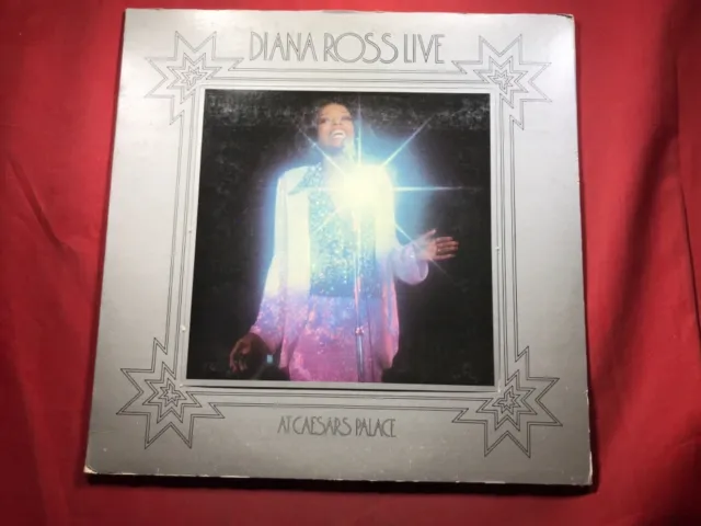 A2-20 Diana Ross Live At Caesars Palace ... 1974 ... M6-801S1 ... MOTOWN