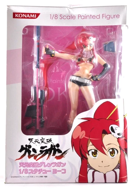 Figurine Rare Yoko De Tengen Toppa Gurren Lagann – édition Ichiban Kuji Bandai, 23 Cm, PVC – Envoi Express Du Japon