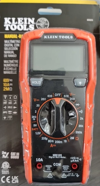 *BRAND NEW* - Klein Tools MM325 Digitial Multimeter, 600V AC/DC Voltage Tester