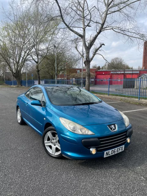 2006 Peugeot 307 Cc Sport 2.0L Hdi 87K Fsh Starts & Drive Spares Or Repairs