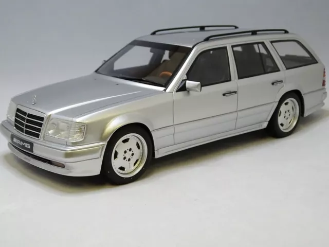 Mercedes Benz AMG E36 Estate S124 Silver Resin OT889 Otto Models 1/18 Scale