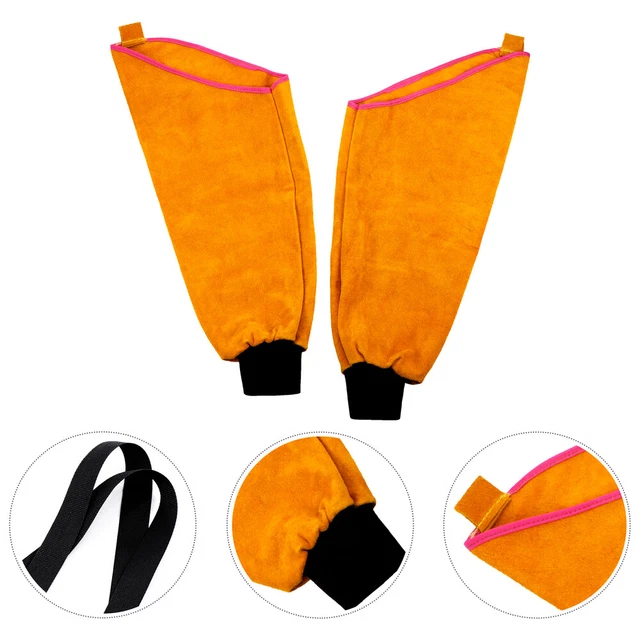 Welding Leathers Protection Man Bushings Welding Sleeves Arms