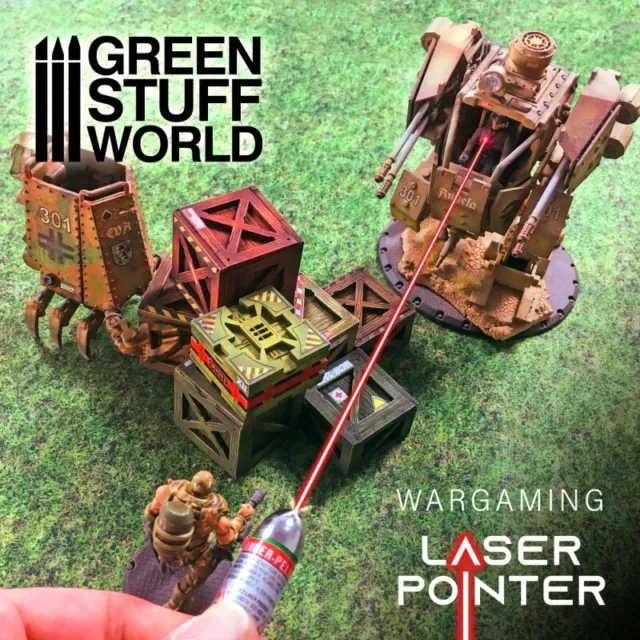Pointeur laser - diorama warhammer 40K wargames Dungeon champ de bataille 3