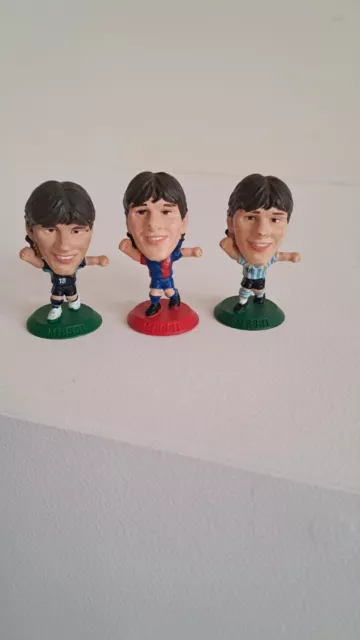 Micro star corinthian football figures bundle Messi