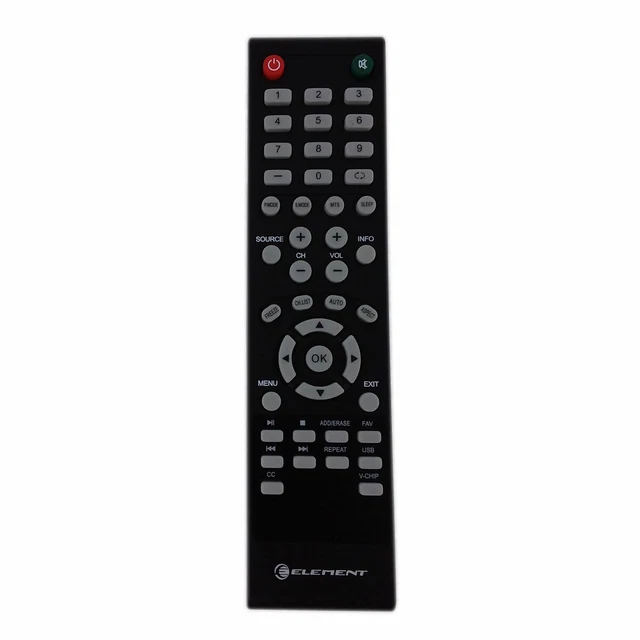 Original TV Remote Control for ELEMENT ELEFW195 Television (USED)