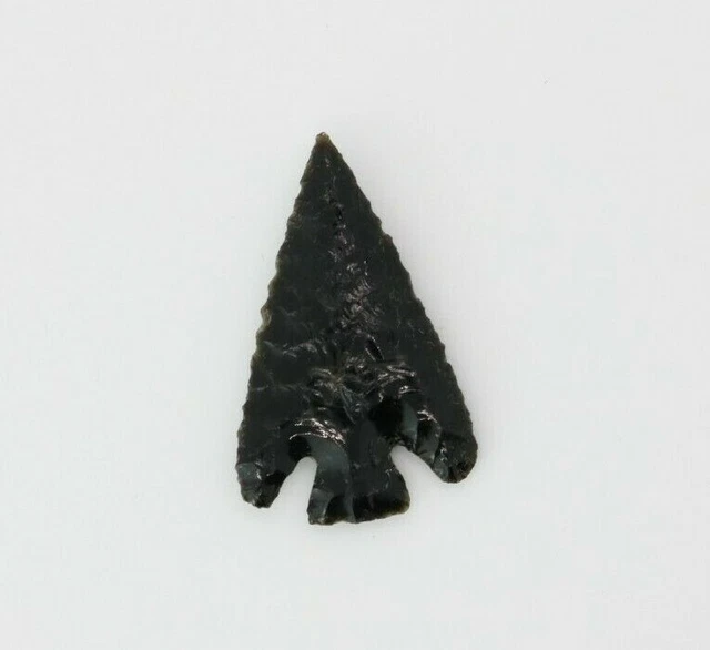TED ORCUTT NORTHWEST COAST OBSIDIAN FLINT EXOTIC POINT - RARE - CIRCA 1900's