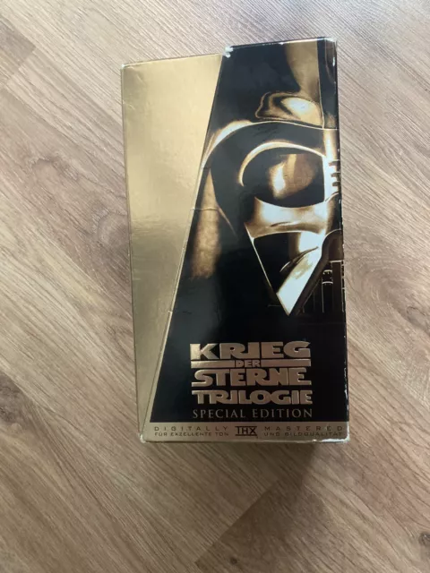 Krieg der Sterne Trilogie – Special Edition VHS Star Wars Trilogy Gold Box