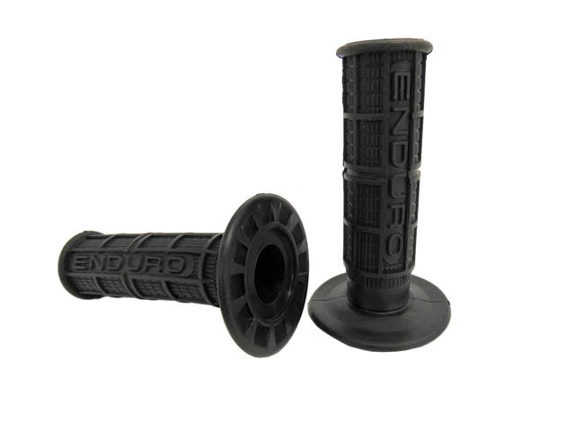 Fits Kawasaki 2008-2013 KLX140 KLX 140 L Enduro Dirt Bike Black Grips 7/8" Bar
