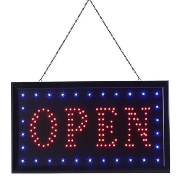 Creative LED OPEN Sign High Visibility Advertising Board Flashing Electric