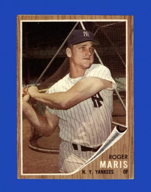 1962 Topps Set-Break #  1 Roger Maris VG-VGEX *GMCARDS*