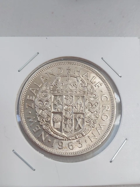 New Zealand 1963 Coin Set Of 5 Uncirculated