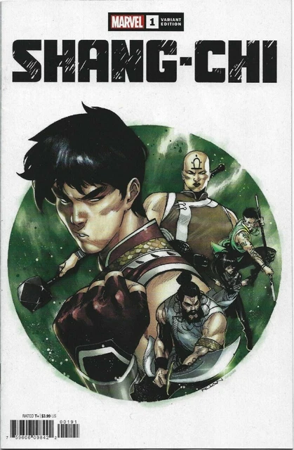 SHANG-CHI 1 2020 DIKE RUAN VARIANT NM MASTER OF KUNG FU 1st FIVE WEAPONS SOCIETY