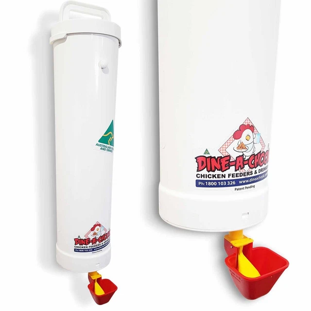 Dine a Chook 4 Litre Chicken Drinker - Feeder & Waterer Sets Available / Poultry