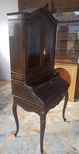 Bureau Schreibtisch Mit Steigrohr Zog Napoleon III Antike Original Frankreich