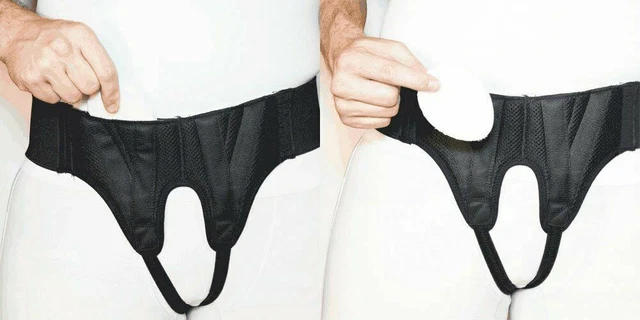 Hernianew Cintura per ernia da uomo Tutore con doppia taglia SML XL XXL