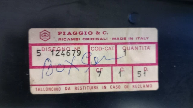 Mensola Piaggio Boxer Originale Piaggio 124679