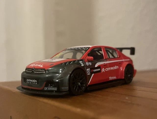 Miniature Norev Citroën C-Elysée WTCC WTCR Y Muller Voiture 1/64 Neuf sans Boîte