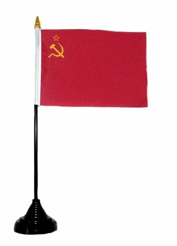 Fahne / Tischflagge UDSSR 10 x 15 cm Tischfahne Flagge