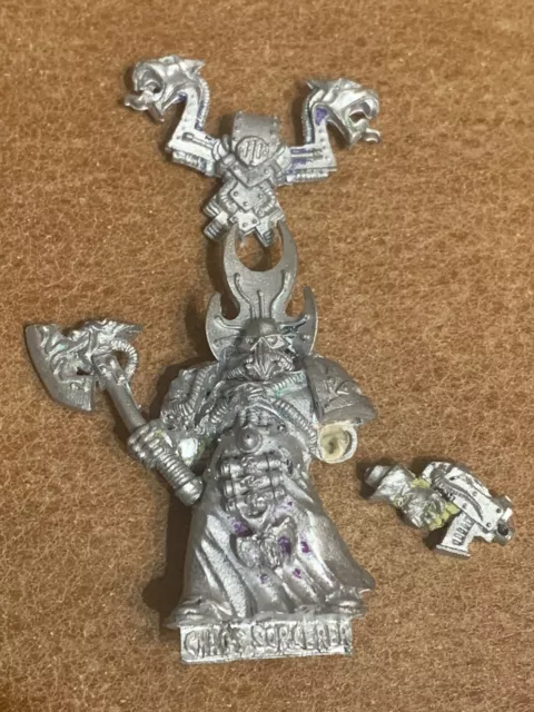 Chaos Space Marines Sorcerer of Tzeentch B Games Workshop Warhammer 40k Metal