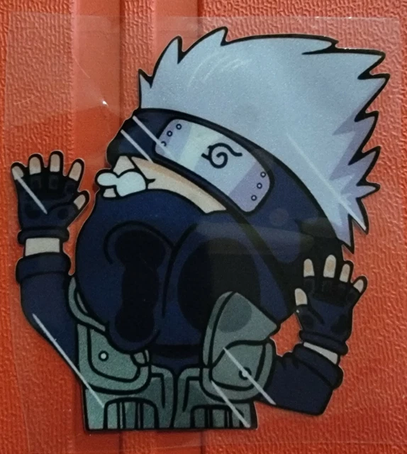 AUTOCOLLANTS VOITURE VINYLE Naruto Boruto Kakashi Hatake anime dessin