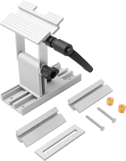 Adjustable Replacement Tool Rest Sharpening Jig for 6 Inch or 8 Inch Bench