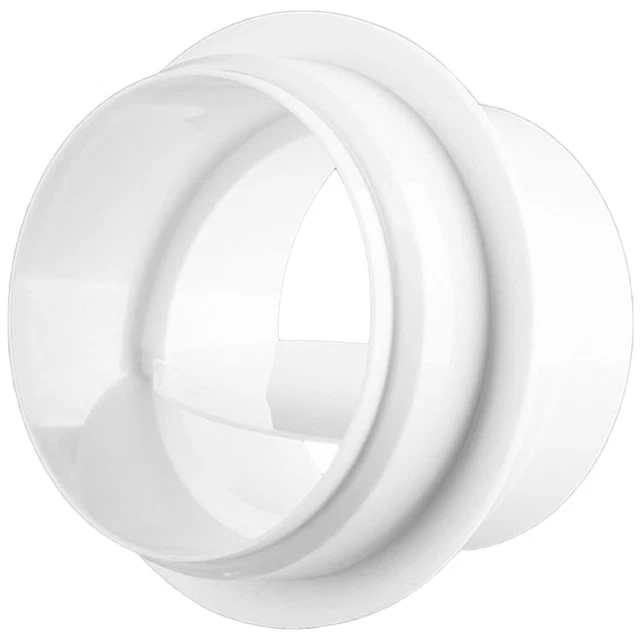 PIPE CONNECTOR ABS Ventilation Check Valves Dryer Vents Pipeline £7.99