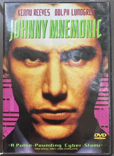 Johnny Mnemonic (DVD, 1997, Keep Case Closed Caption)