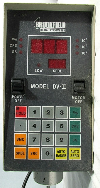 Brookfield Digital Viscometer DV-II, For PARTS/ REPAIR