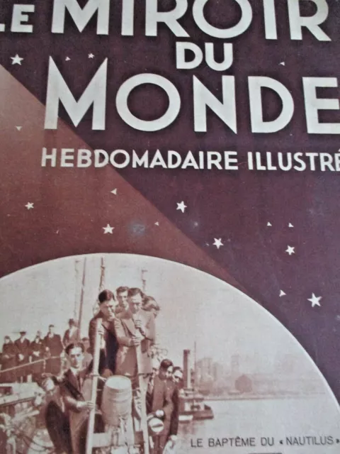 MIROIR du MONDE (1931) / Le costume ALSACIEN, Forum d'AUGUSTE, les PHILIPPPINES