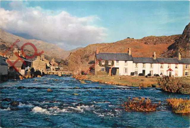 Picture Postcard: River Glaslyn At Beddgelert, North Wales [J Arthur Dixon] 479