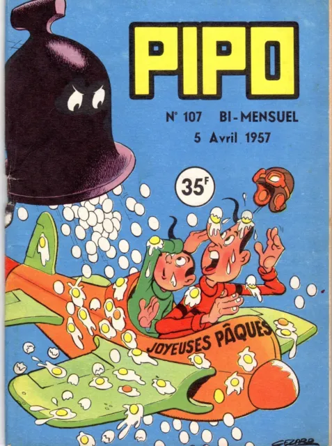 Pipo Numero 107 Lug 1957 Tres Rare Tbe