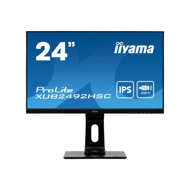 Iiyama ProLite XUB2492HSC-B1 LED-Monitor 61 cm (24") FHD 75Hz Webcam